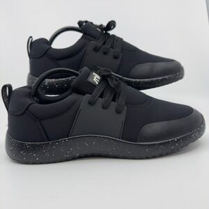 Snibbs‎ Spacecloud 2.0 Womens 11 Slip On Nonslip Work Sneaker Black Speckle